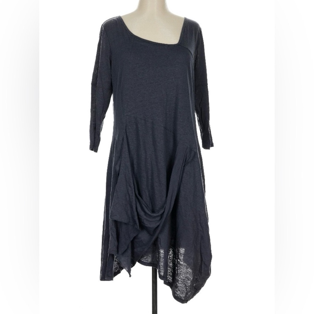 Elegant grayish Blue Women's Dress. NWT